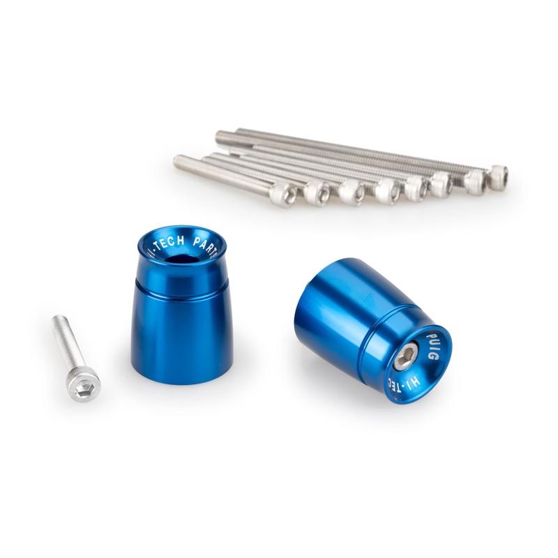 Bar ends PUIG SPORT Albastru