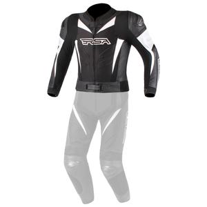 Bărbați RSA GPX negru și alb jachetă de motociclete výprodej lichidare