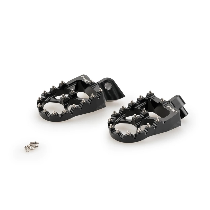 Scarite PUIG OFF-ROAD Negru pentru YAMAHA XTZ 700 Tenere 700 2021-2026