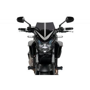 Windshield PUIG NEW GEN. SPORT 21412F dark smoke