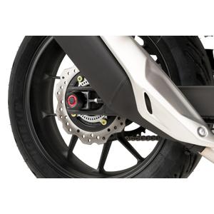 Axle sliders PUIG PHB19 21497N Negru without color caps, rear