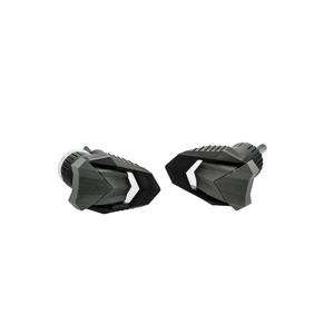 Frame sliders PUIG R19 21990N black with grey rubber