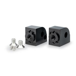 Footpeg adapters PUIG 21875N ajustabila Negru