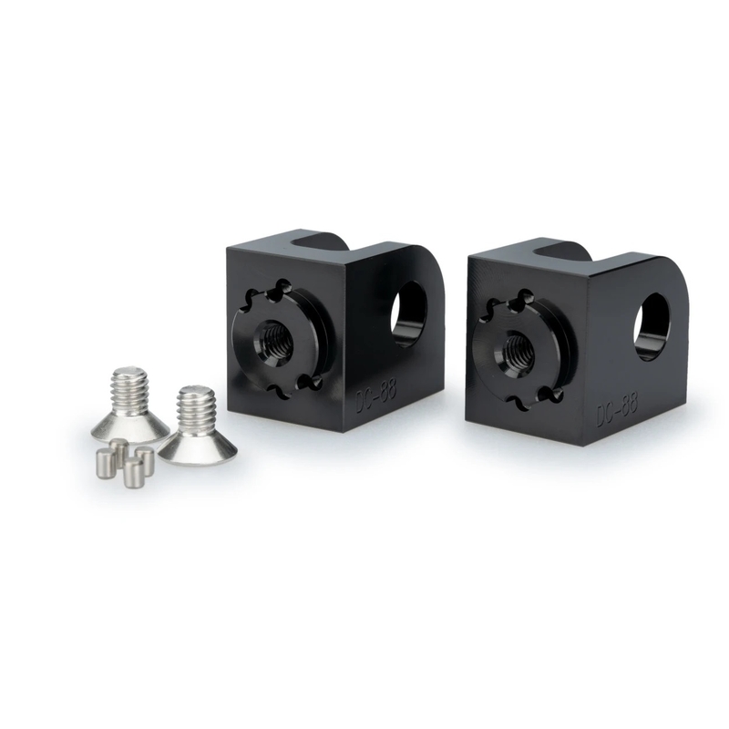 Footpeg adapters PUIG ajustabila Negru