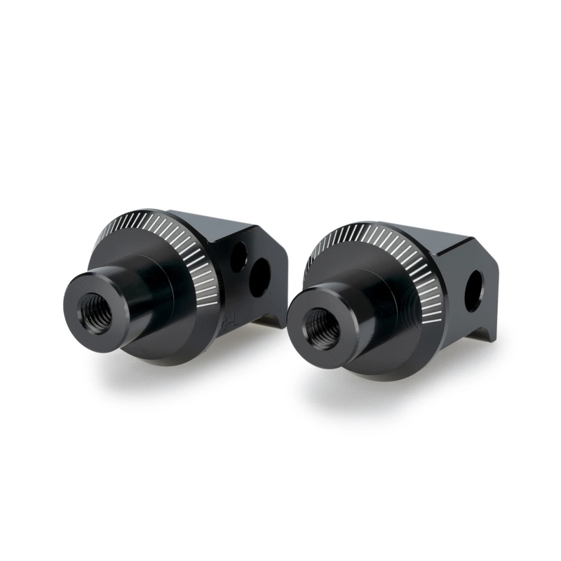 Footpeg adapters PUIG Negru