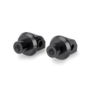 Footpeg adapters PUIG 22149N Negru