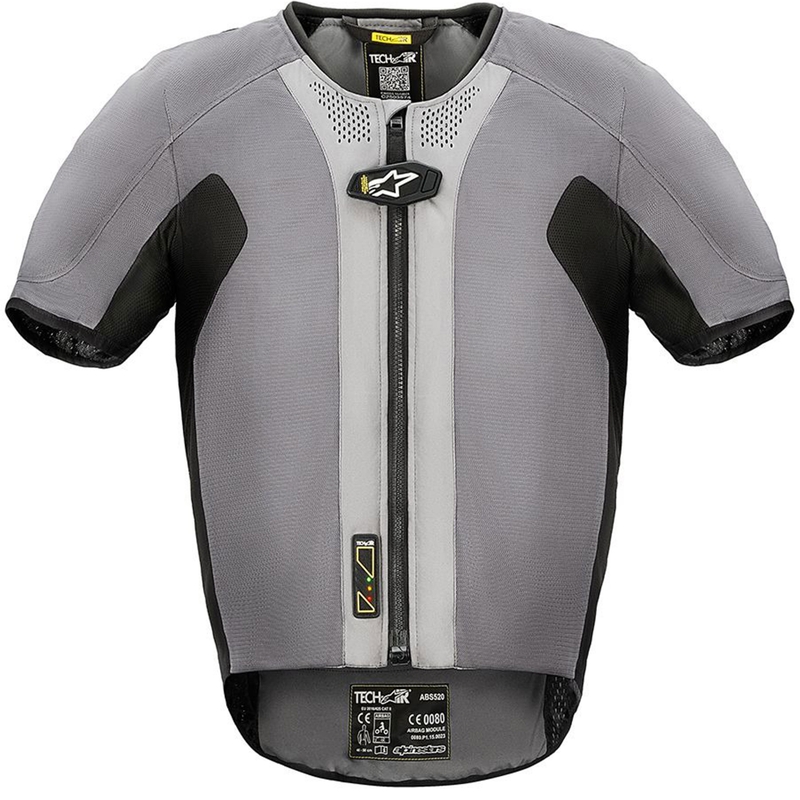 Vesta airbag cu sistem Alpinestars TECH-AIR®5 gri-negru