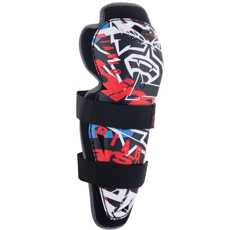 Genunchiere Alpinestars Bionic Action FQ20 negru-rosu