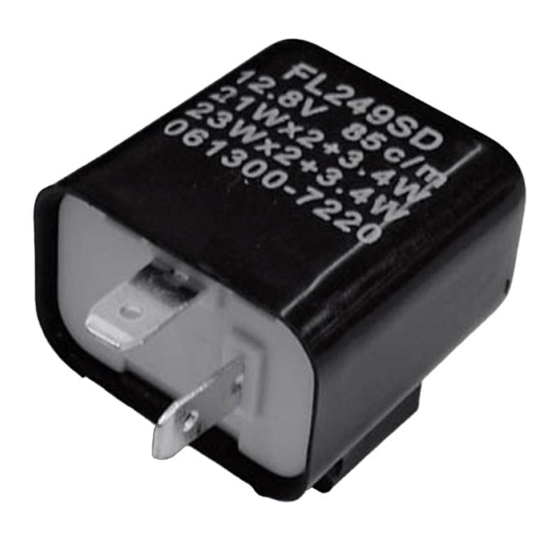 Highsider Smart întrerupător de semnalizare cu 2 poli 12v/21w negru