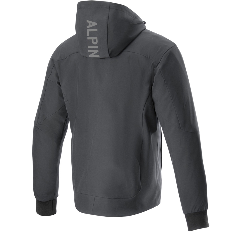 Hanorac moto Alpinestars Radium Tech Hoodie negru-alb