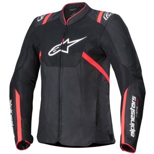 Jacheta moto dama Alpinestars Stella T-SPS Air V2 negru-roz