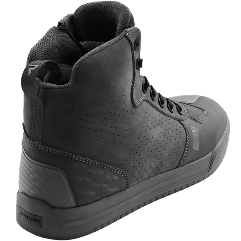 Ghete moto Rebelhorn Spike WP negre