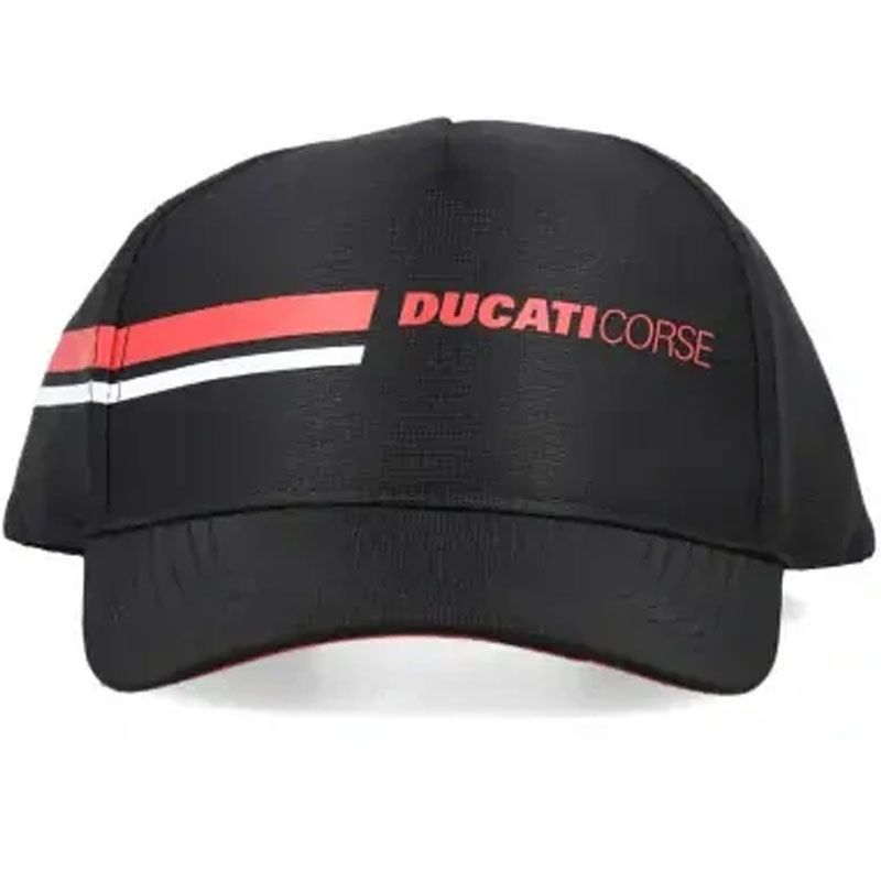 Șapcă Ducati Corse cu logo, neagră