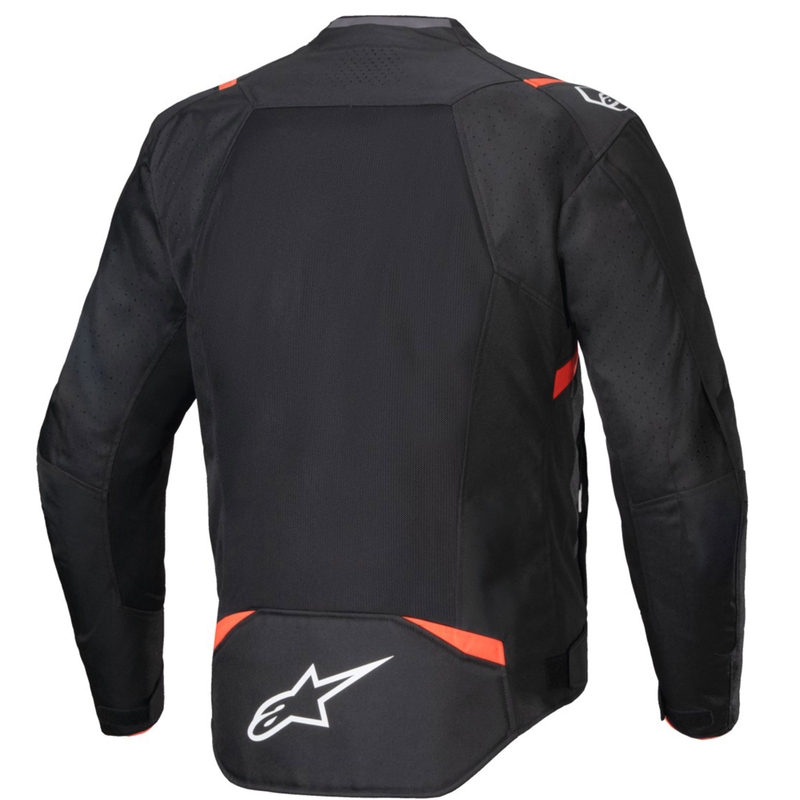 Geacă motocicletă Alpinestars T-SPS Air V2 negru-roșu fluo
