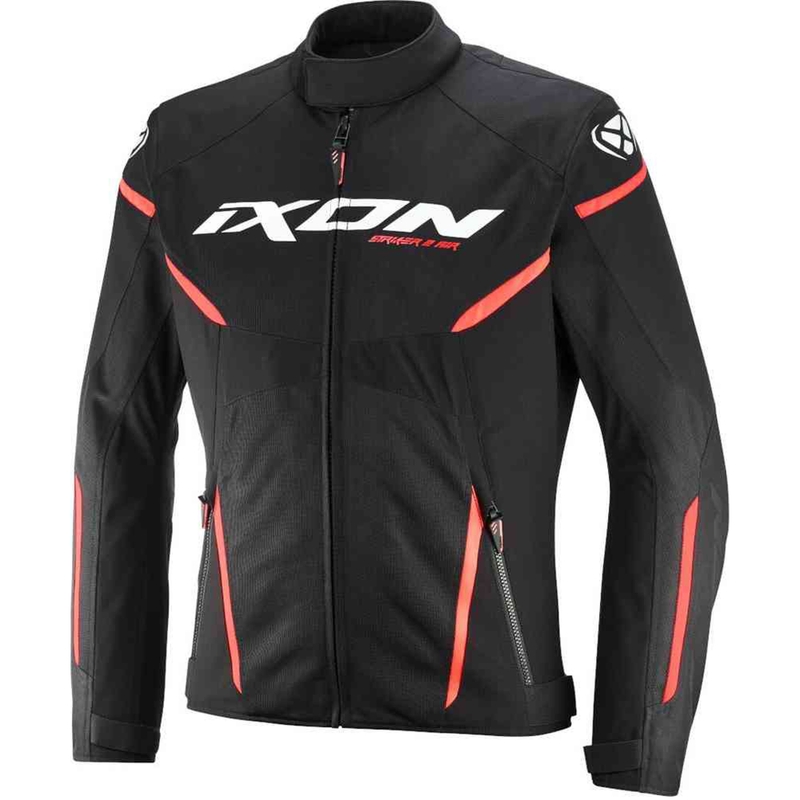 Geacă moto IXON Striker 2 Air WP negru-alb-roșu