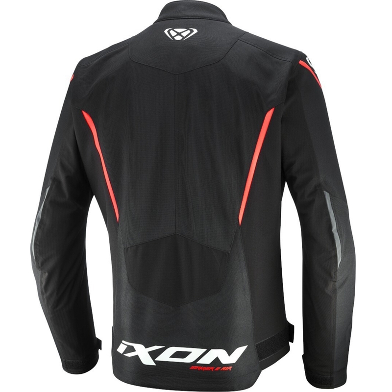Geacă moto IXON Striker 2 Air WP negru-alb-roșu