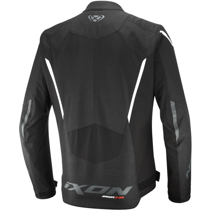 Geacă de motocicletă IXON Striker 2 Air WP negru și alb