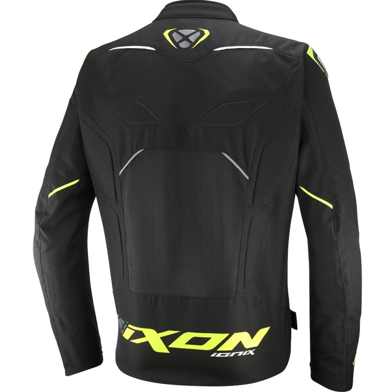 Geaca moto IXON Ionix negru-galben-gri