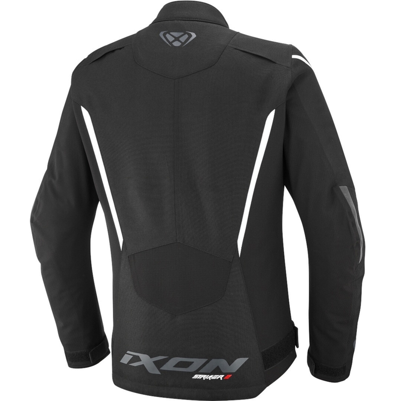 Geaca moto dama IXON Striker 2 Lady negru-alb