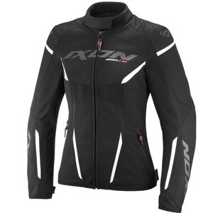 Geaca moto dama IXON Striker 2 Air WP Lady negru-alb