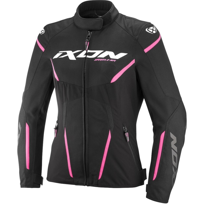 IXON Striker 2 Air WP Lady Jachetă de motocicletă negru și roz