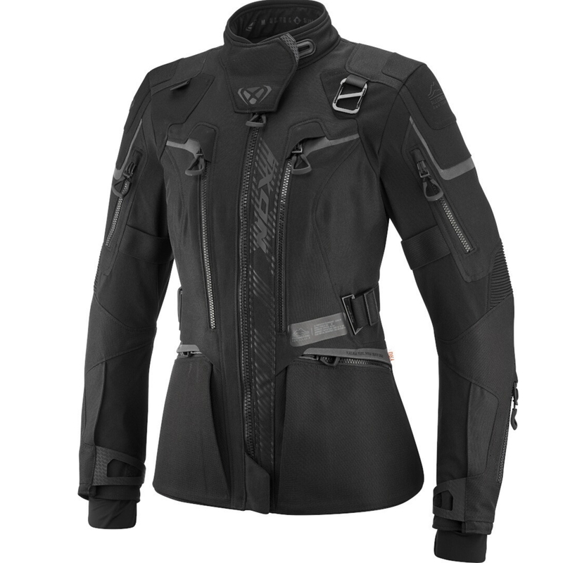 Geaca moto dama IXON Odin neagra