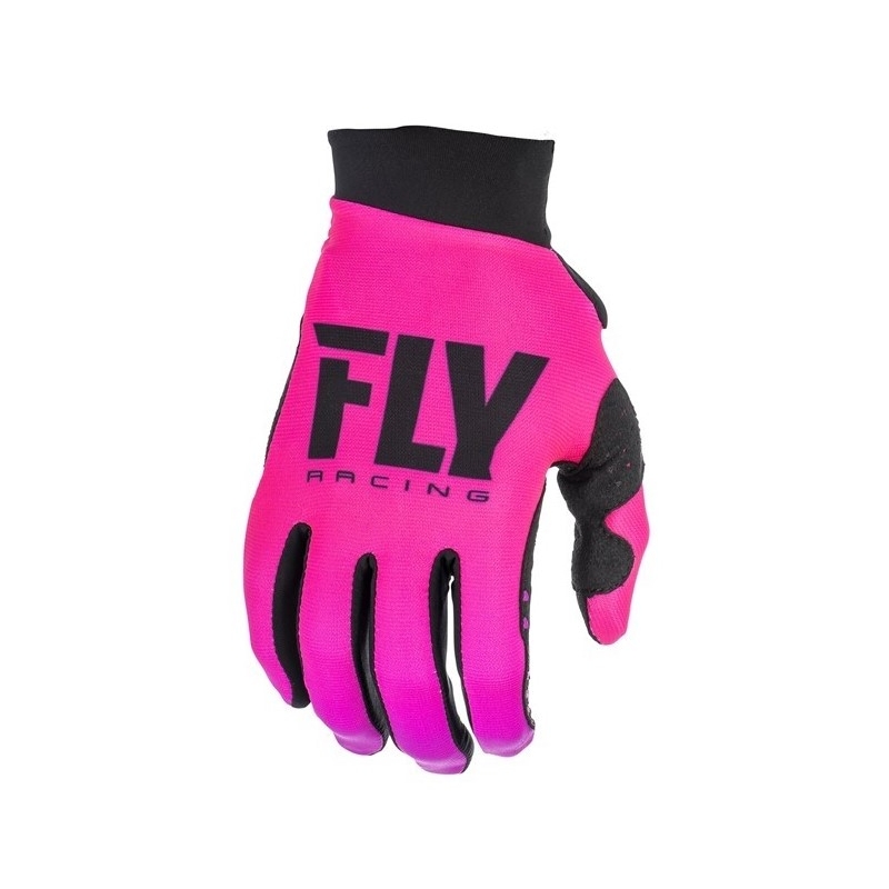 Mănuși de motocross pentru femei FLY Racing PRO LITE 2019 - USA negru și roz lichidare