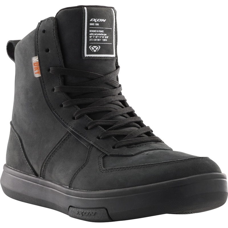 Ghete moto dama IXON Ghost WP negre