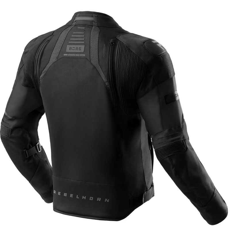 Geacă moto Rebelhorn Borg II neagră