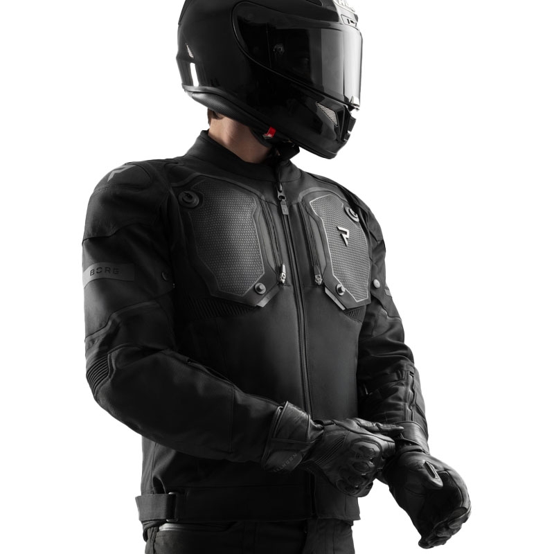 Geacă moto Rebelhorn Borg II neagră