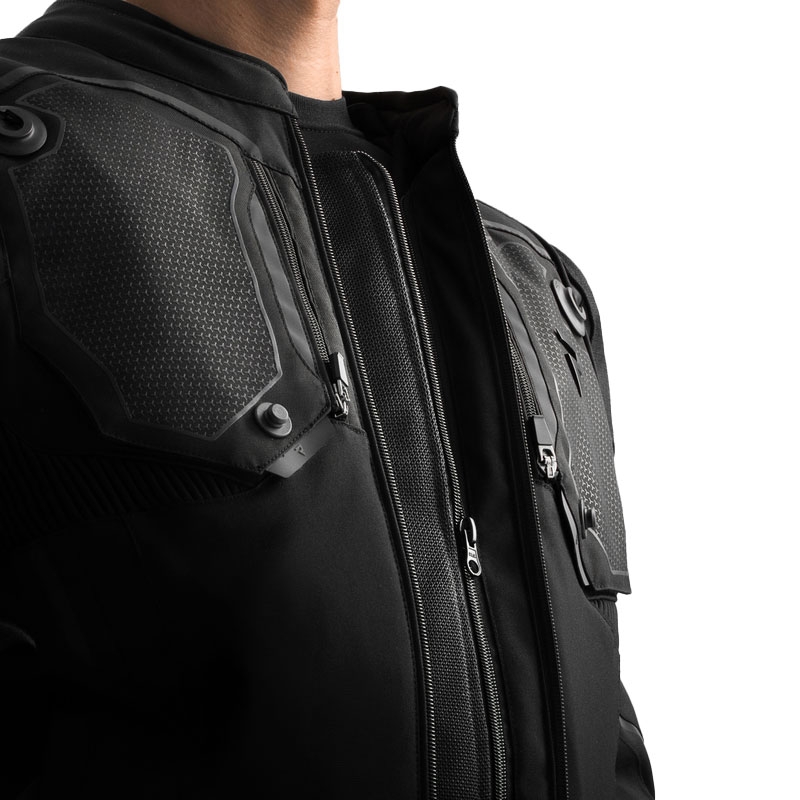 Geacă moto Rebelhorn Borg II neagră