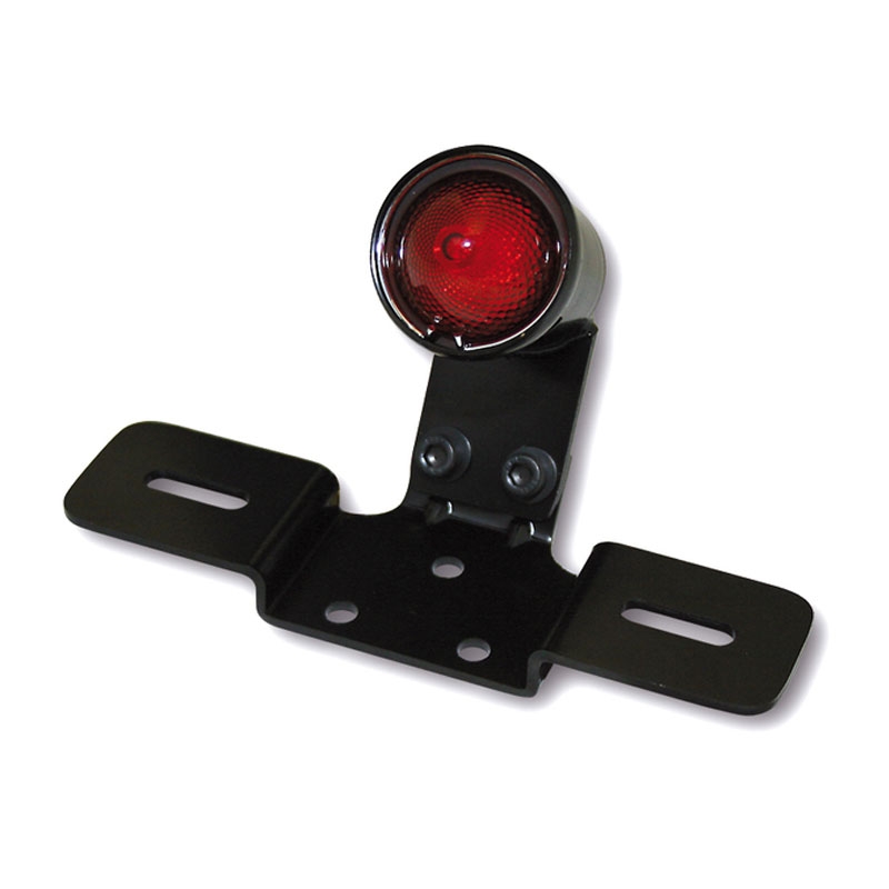 Lampă spate LED Highsider Smart Old School negru-roșu