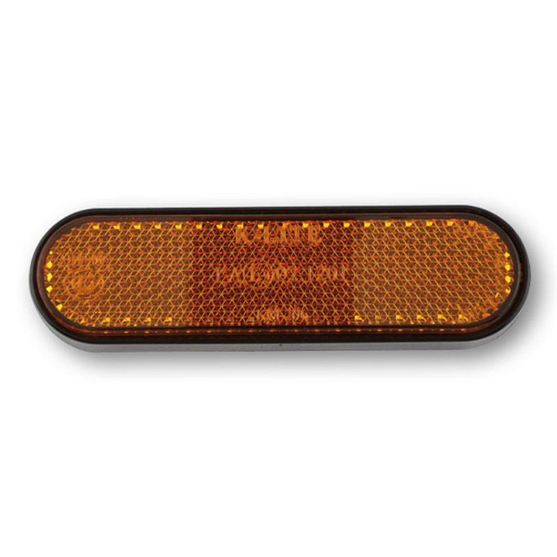 Reflector Highsider Smart cu folie autoadezivă, oval, galben