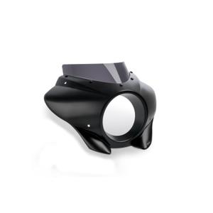 Semifairing PUIG MIRAGE SPORT 21604F dark smoke matt black housing