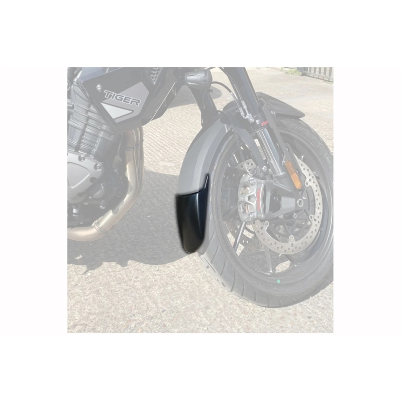Front fender extension PUIG Negru