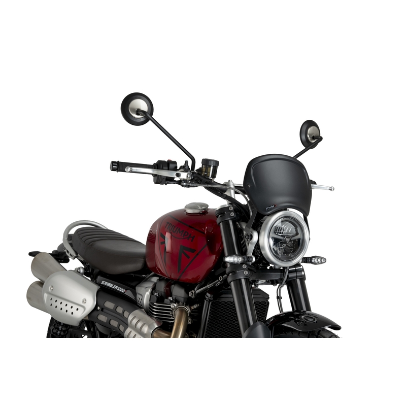 Parbriz PUIG FRONTAL PLATE matt black