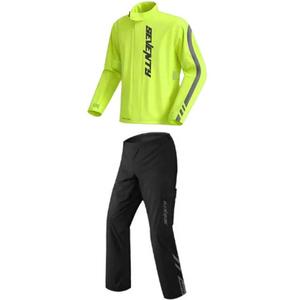 Costum de ploaie din două piese Seventy Degrees SD-S5 Monsoon Suit galben-negru fluo