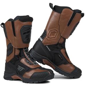 Ghete moto Seventy Degrees SD-BA6 Stelvio High, maro