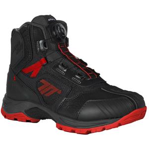Ghete motociclete Seventy Degrees SD-BA7 Stelvio Low negru-roșu