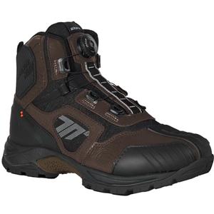 Ghete motociclete SEVENTY DEGREES SD-BA7 Stelvio Low negru-maro