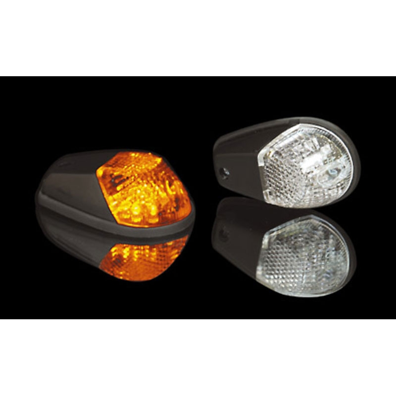 Semnalizare motocicletă Highsider Smart LED negru-transparent
