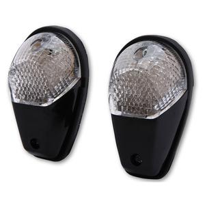 Semnalizare motocicletă Highsider Smart LED negru-transparent