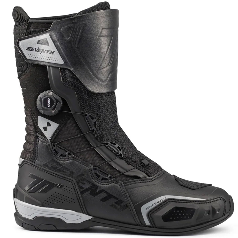 Ghete motociclete Seventy Degrees SD-BT9 Gavia negre