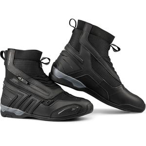 Ghete moto Seventy Degrees SD-BT7 Oberalp Low, negre