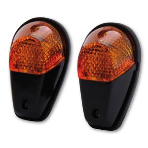 Semnal de direcție pentru motocicletă Highsider Smart 12V/21W negru-portocaliu
