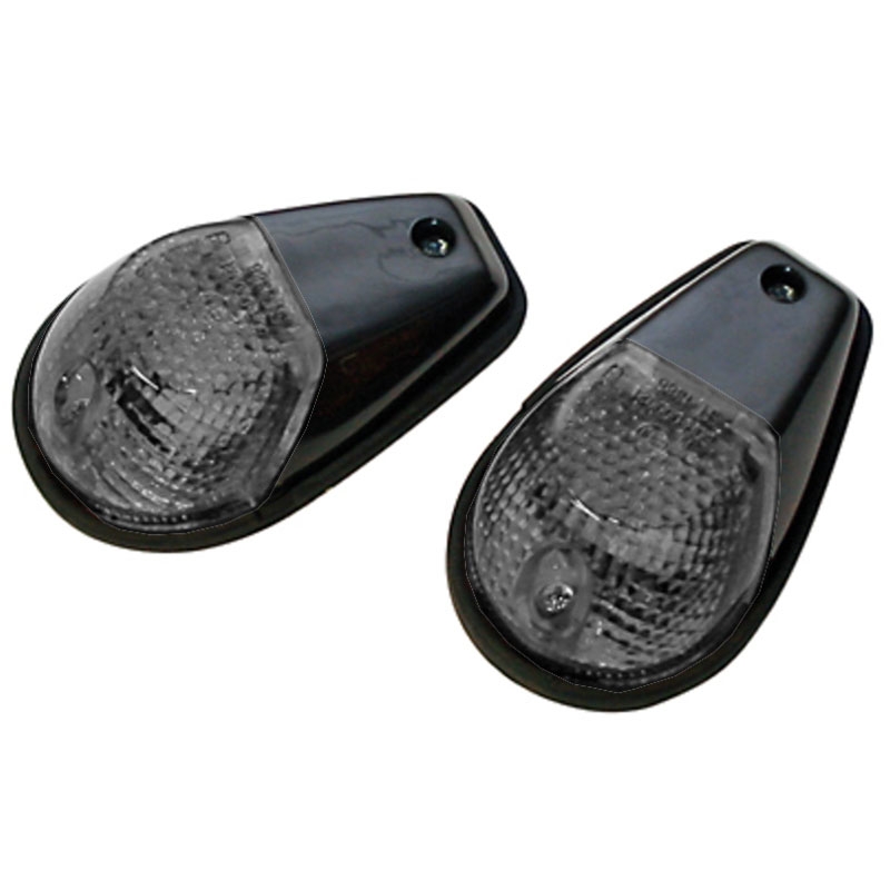 Semnalizare motocicletă Highsider Smart 12V/21W negru-fumuriu