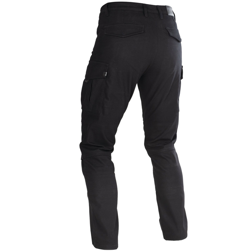 Pantaloni de motocicletă Oxford Original Approved CARGO AA negri
