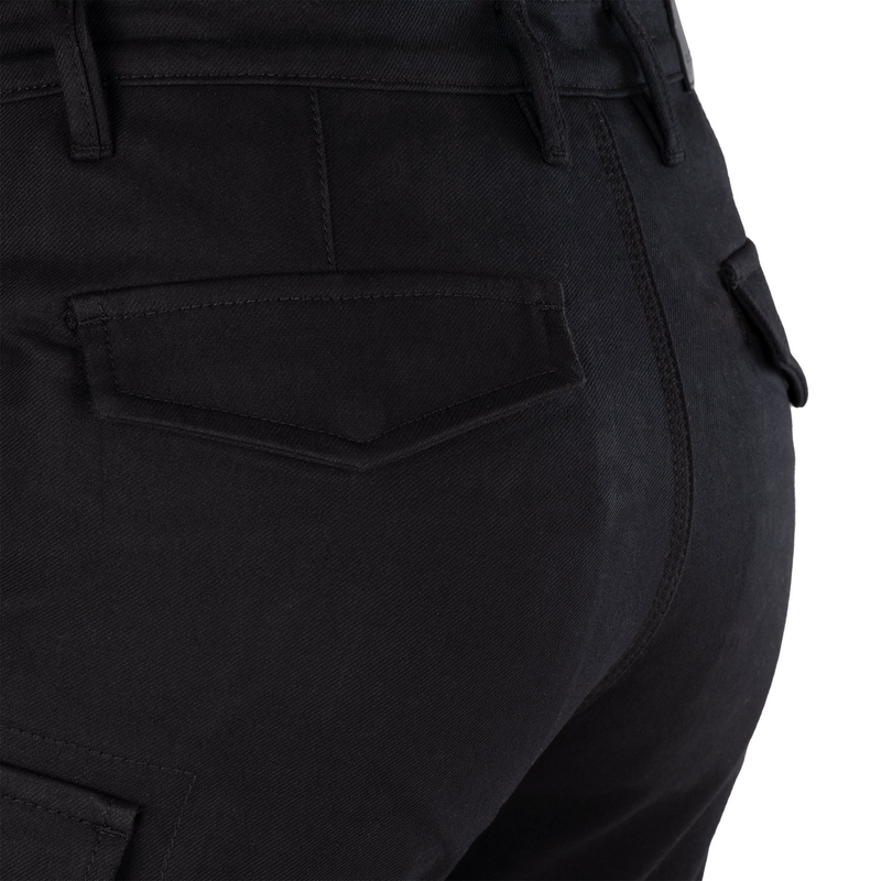 Pantaloni de motocicletă Oxford Original Approved CARGO AA negri