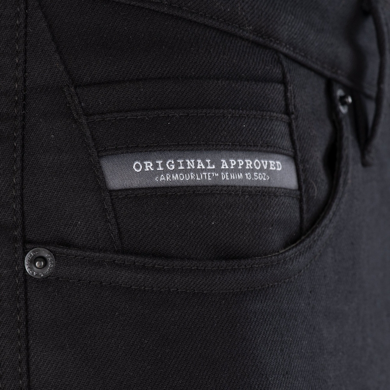 Pantaloni de motocicletă Oxford Original Approved CARGO AA negri