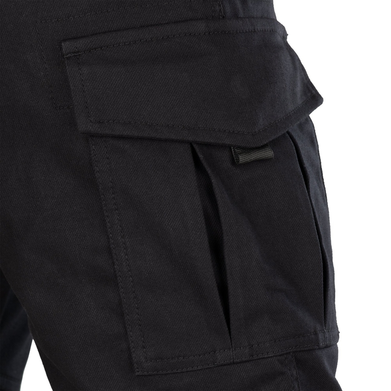 Pantaloni de motocicletă Oxford Original Approved CARGO AA negri